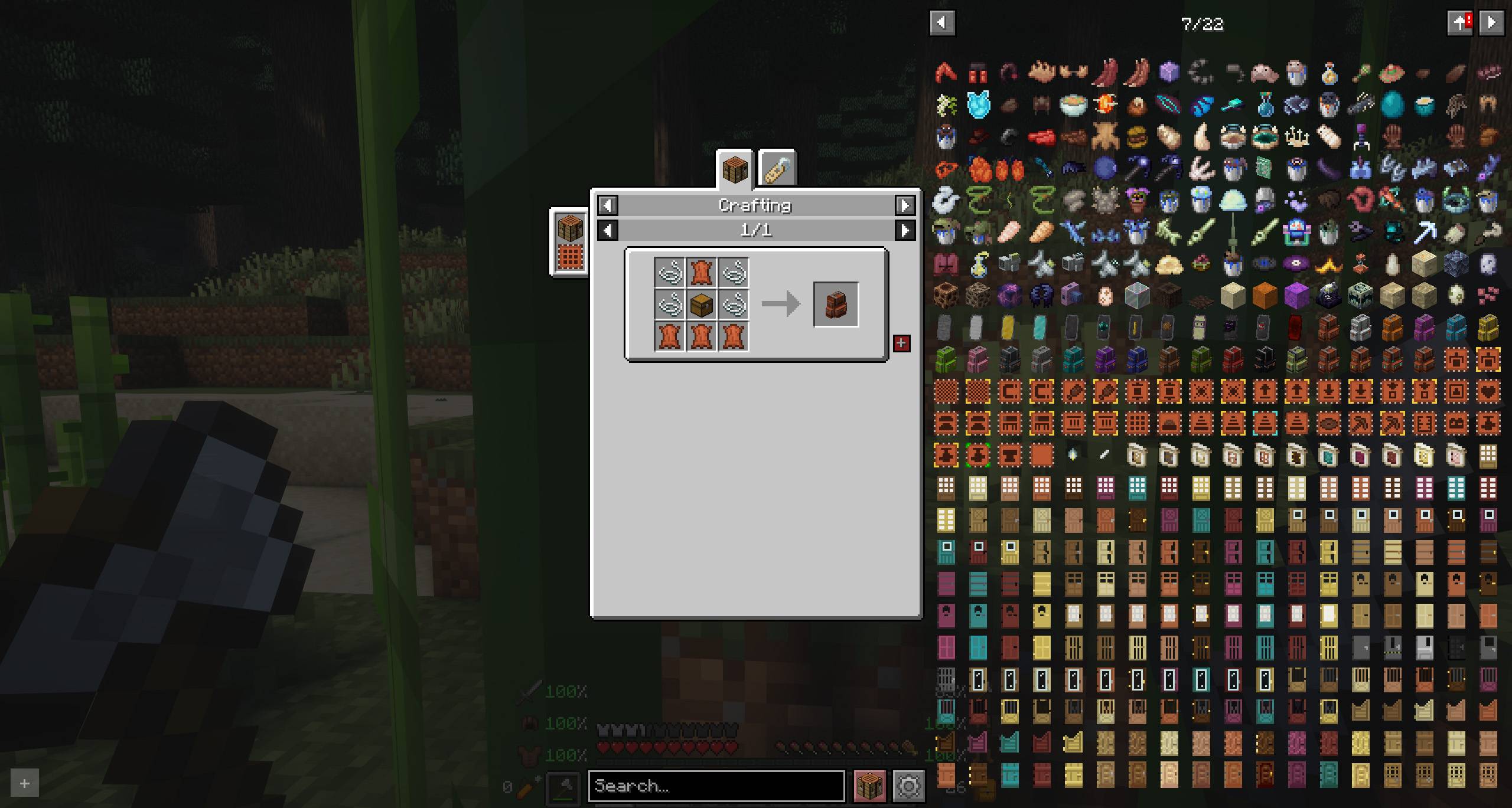 Screenshot des Modpacks Essentials Mods (2/3)