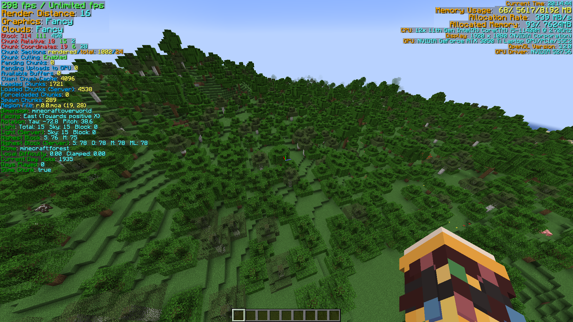 Screenshot des Modpacks OptiCraft (2/3)