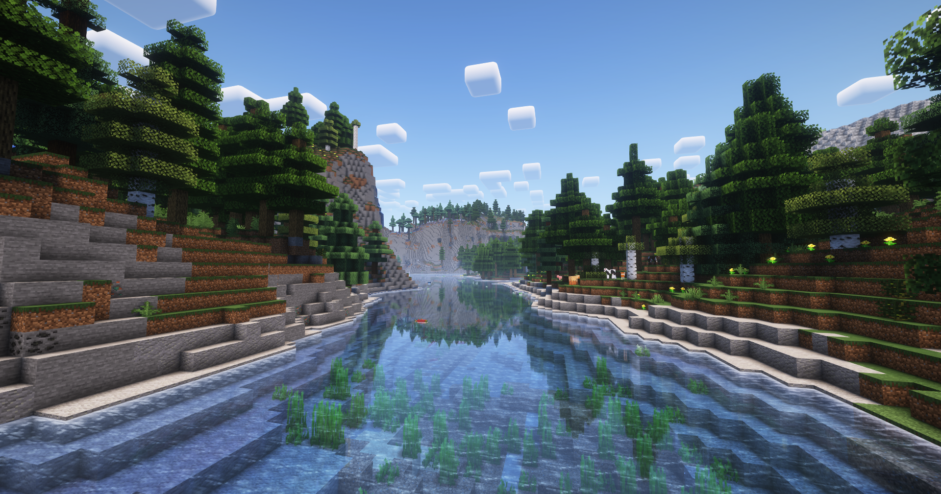 Screenshot des Modpacks Vanilla + (1/3)