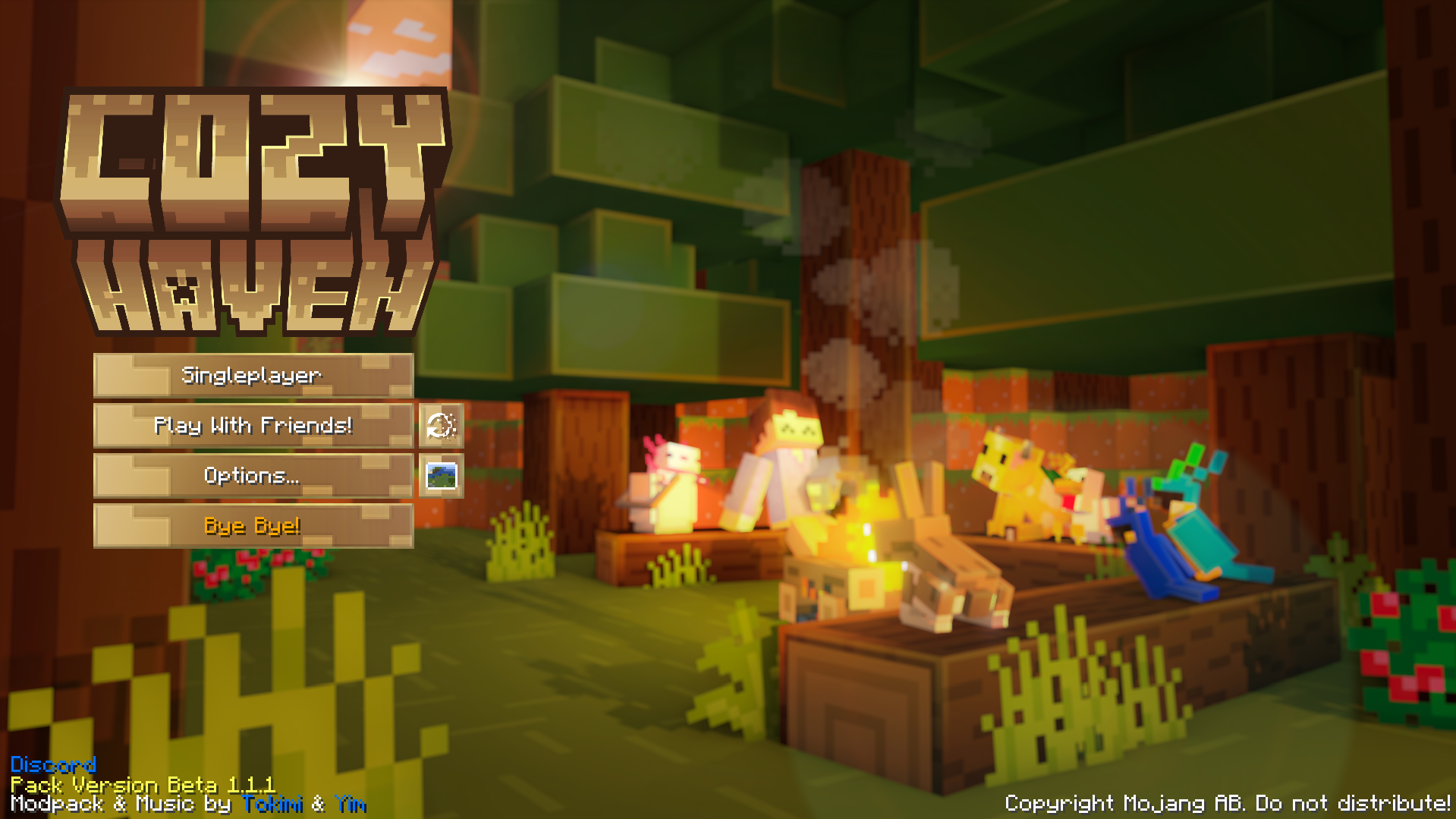 Screenshot modpacku CozyHaven (1/2)