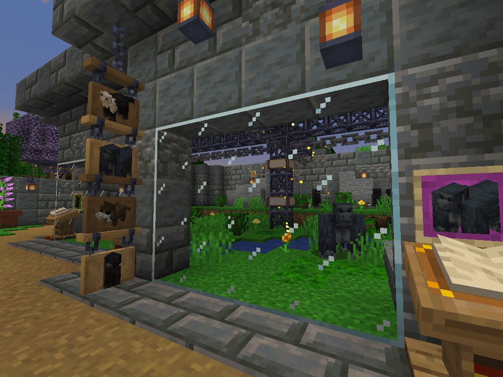 Zrzut ekranu modpacka Menagerie - a zoo modpack (1/3)