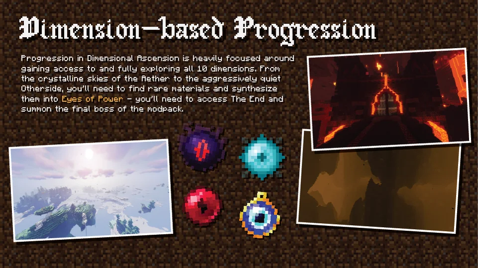 Capture d’écran du modpack Dimensional Ascension (3/3)