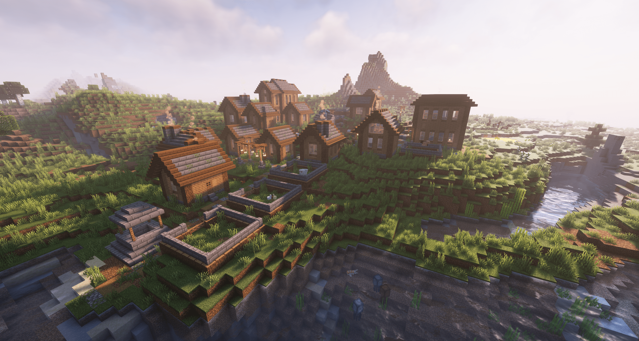 Capture d’écran du modpack Landscapes Reimagined Genesis (1/3)