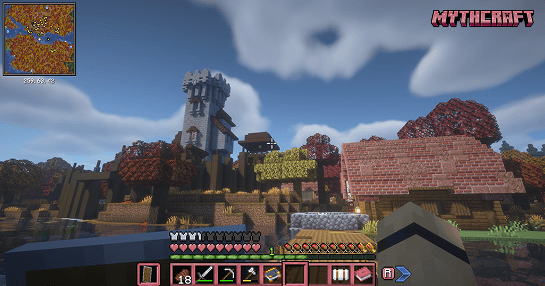 Capture d’écran du modpack MYTHCRAFT 5 (3/3)