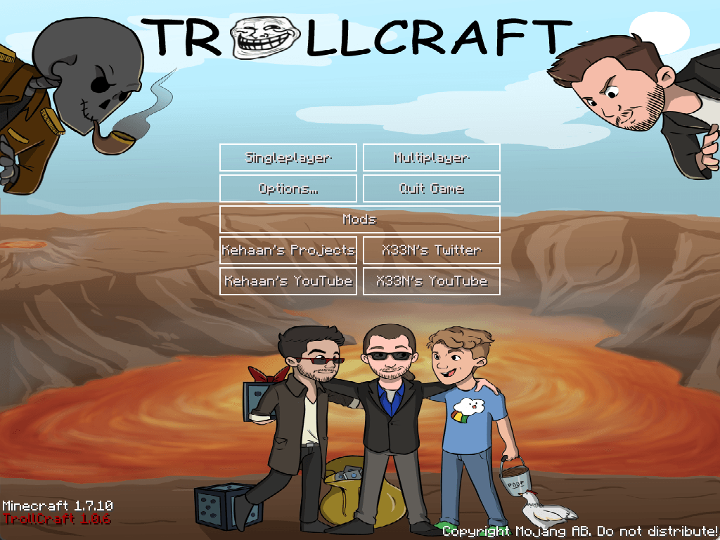 Zrzut ekranu modpacka TrollCraft (1/1)