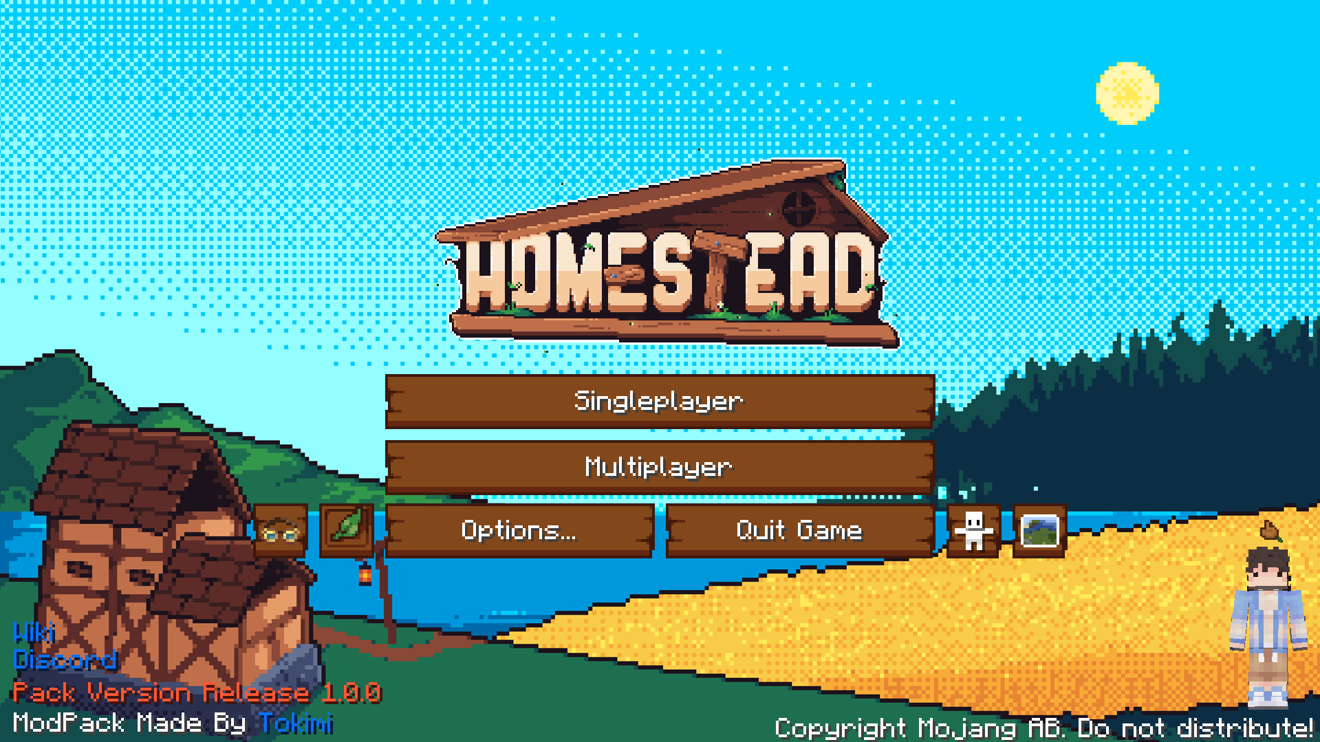 Náhled modpacku Homestead