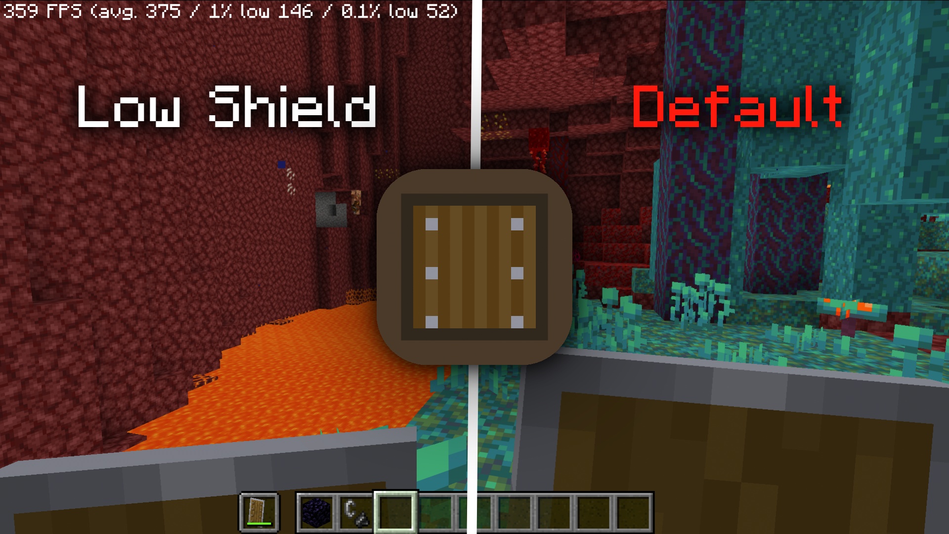 Screenshot modpacku ObsidianFPS (2/3)