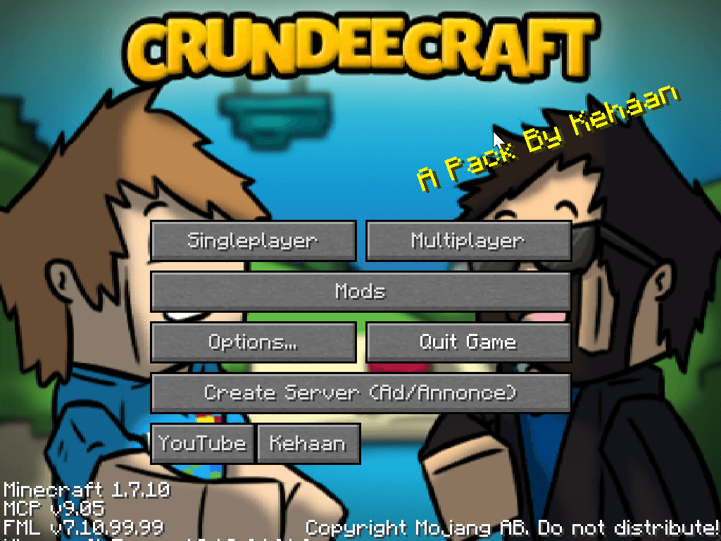 Zrzut ekranu modpacka Crundee Craft (1/1)