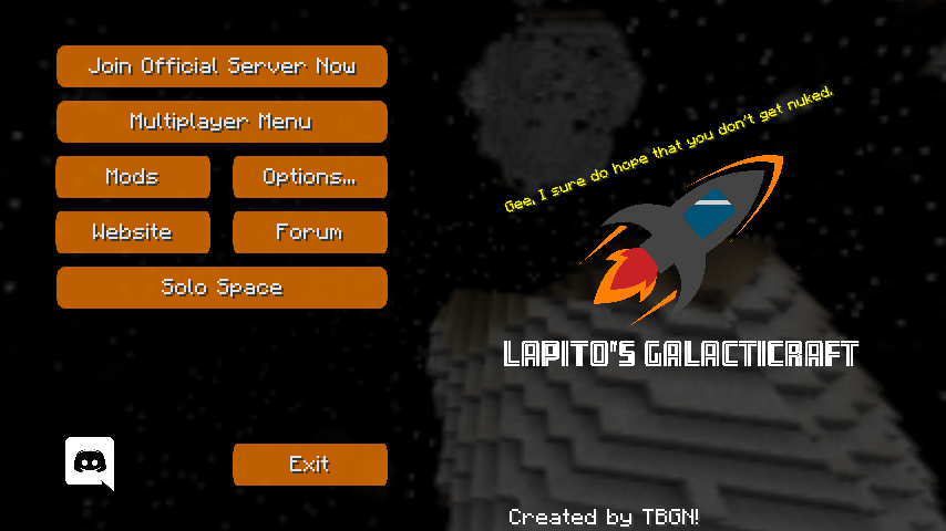Capture d’écran du modpack Lapito's Galacticraft (3/3)