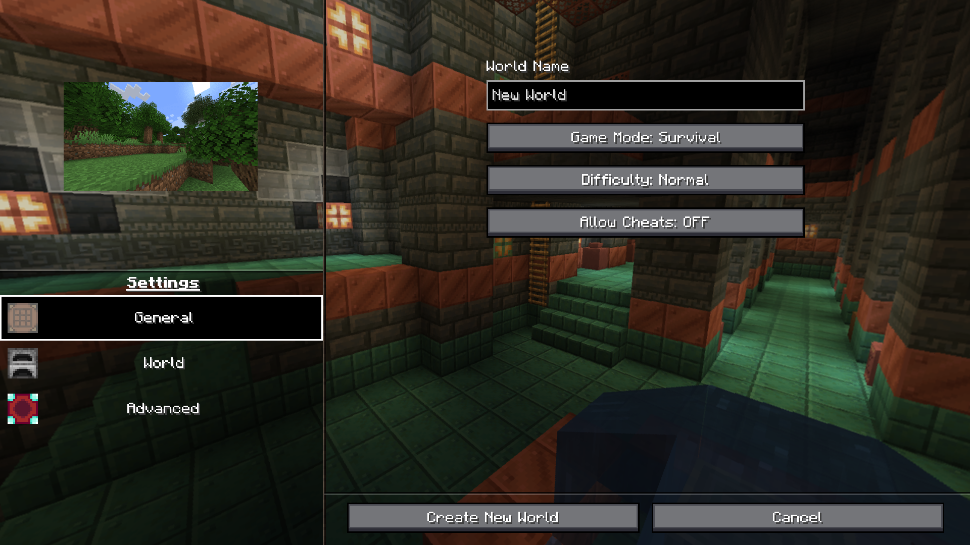 Screenshot des Modpacks Bedrock Edition: Renew (2/3)