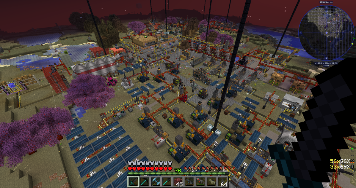 Capture d’écran du modpack Manufactio (1/2)
