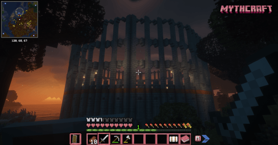 Capture d’écran du modpack MYTHCRAFT 5 (2/3)