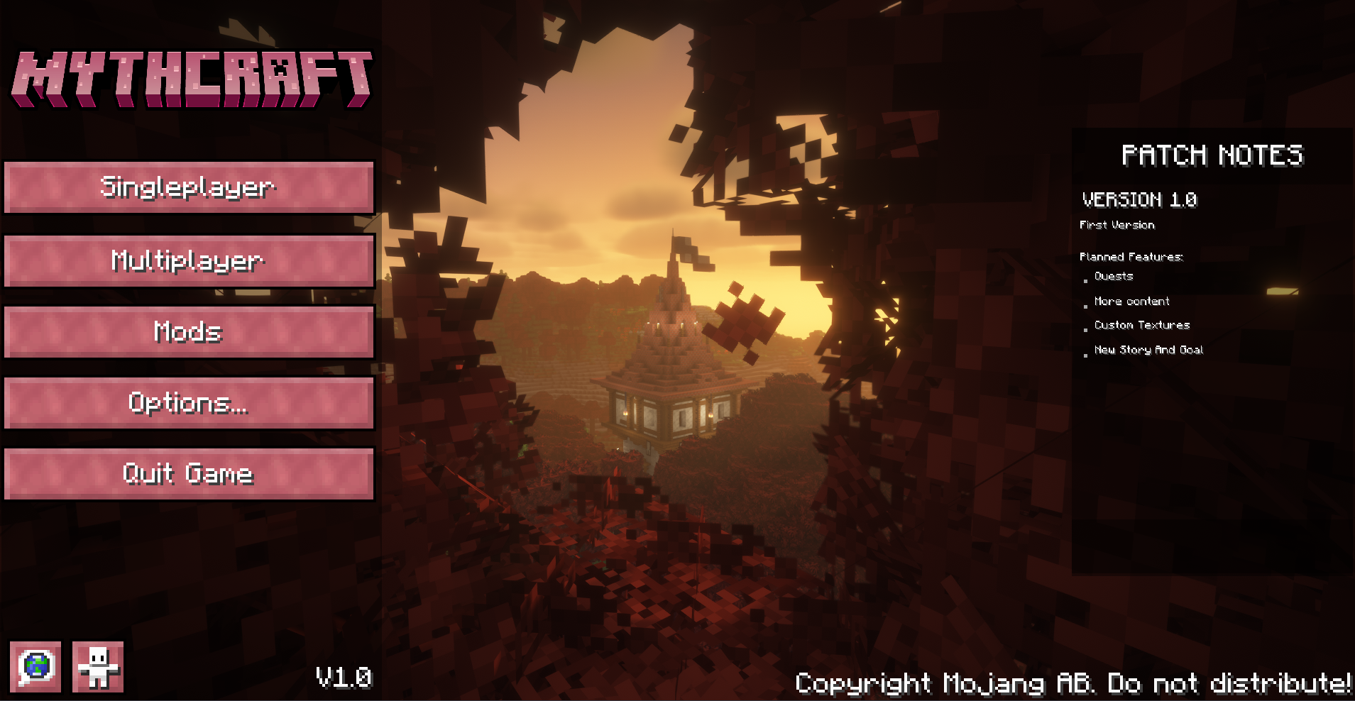 Screenshot des Modpacks MYTHCRAFT5 (2/3)