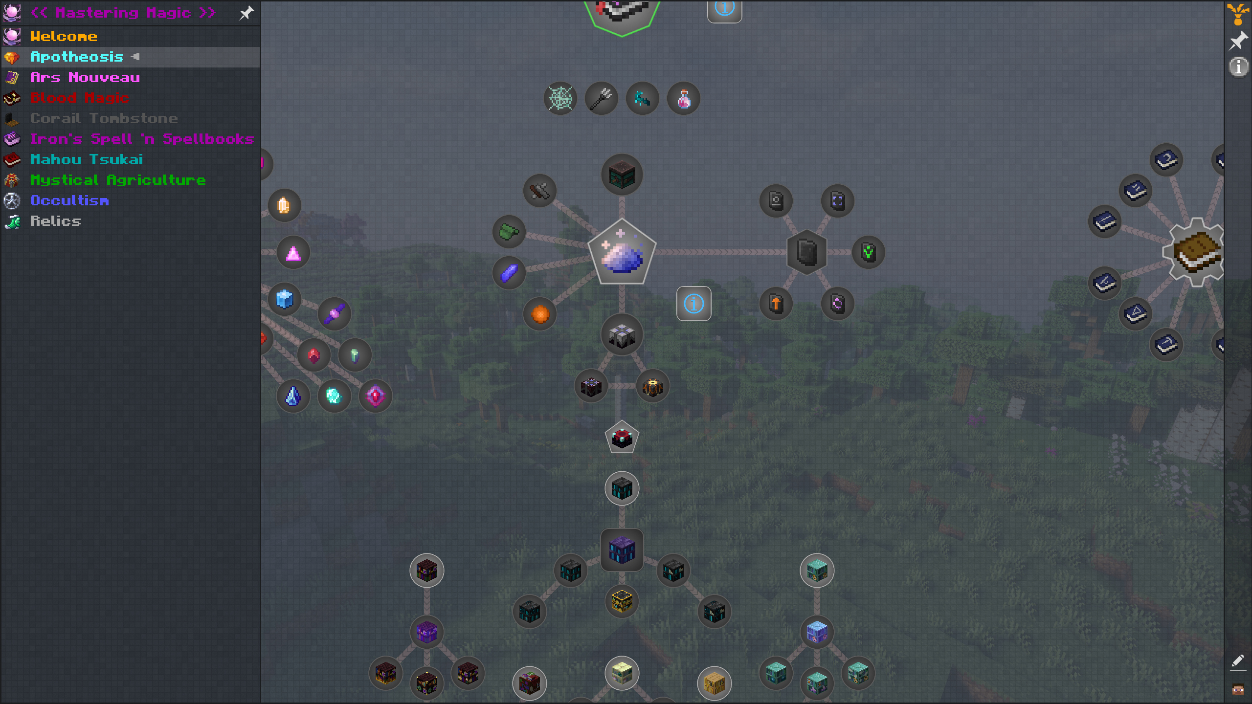 Screenshot des Modpacks Mastering Magic (2/3)