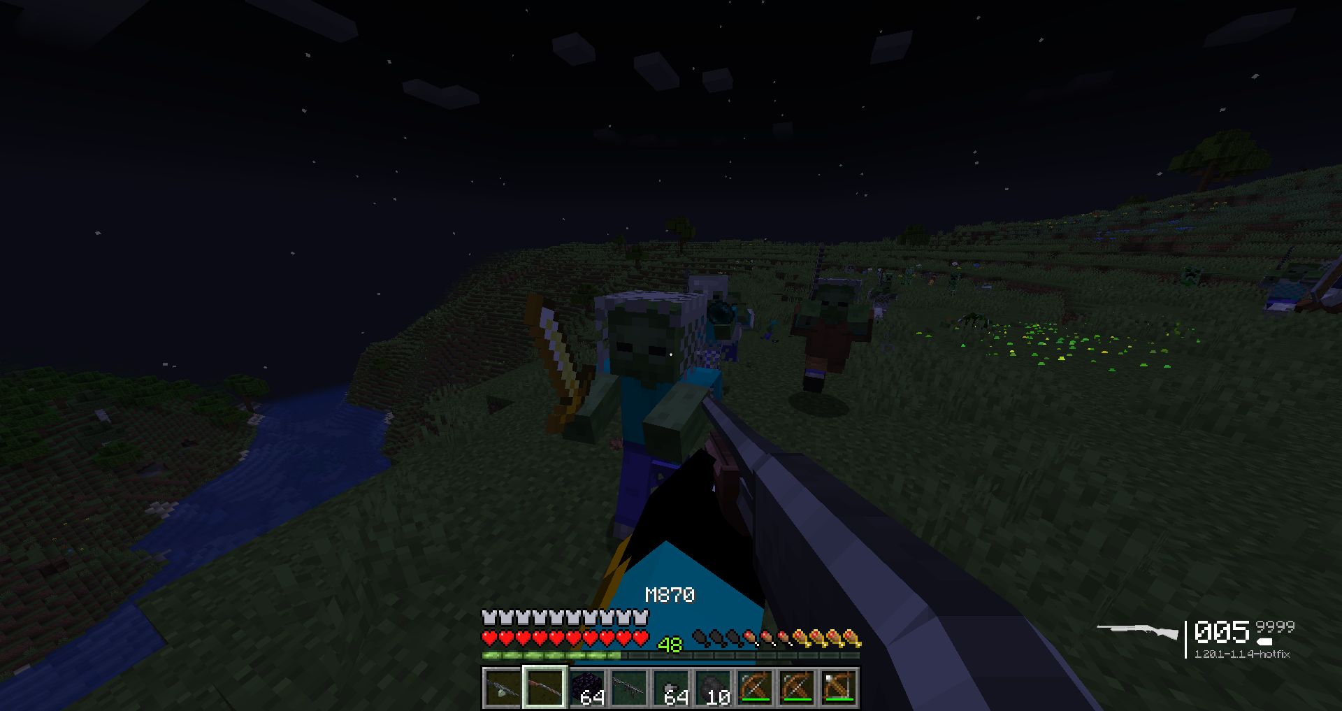 Screenshot des Modpacks Guns and Zombies (1/3)