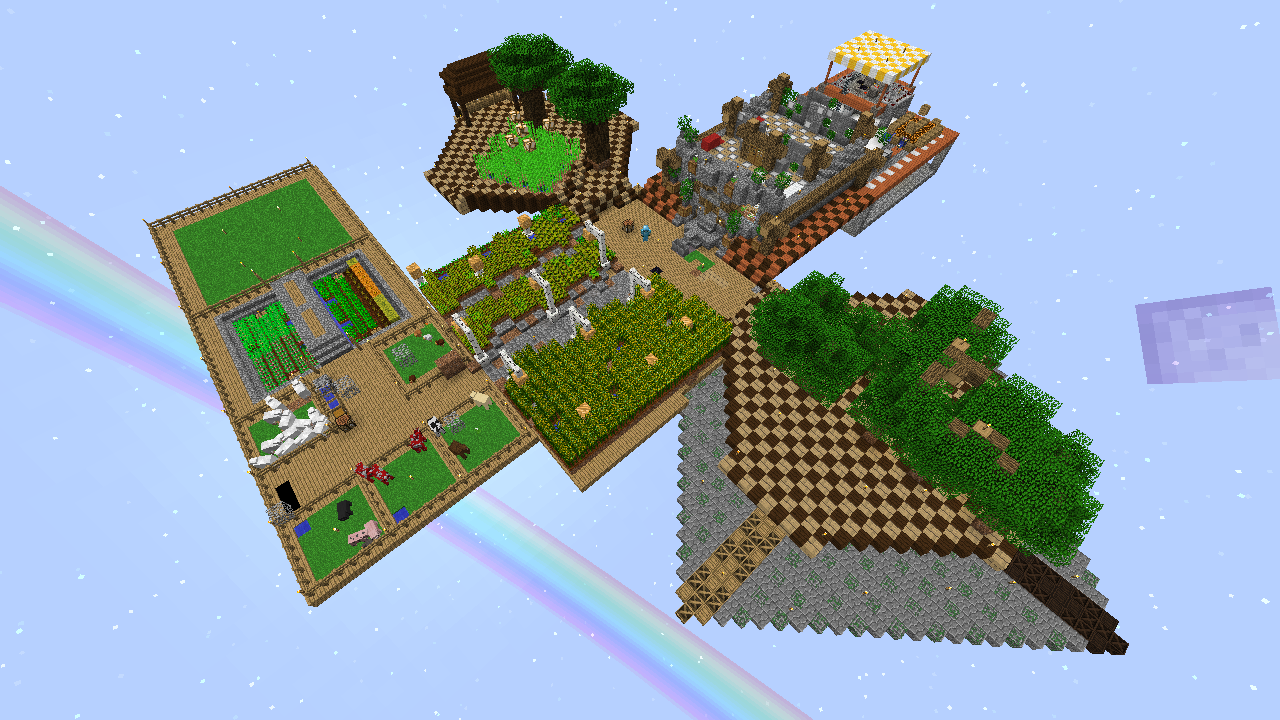 Capture d’écran du modpack JASB 2.0 (Just Another SkyBlock) (1/3)