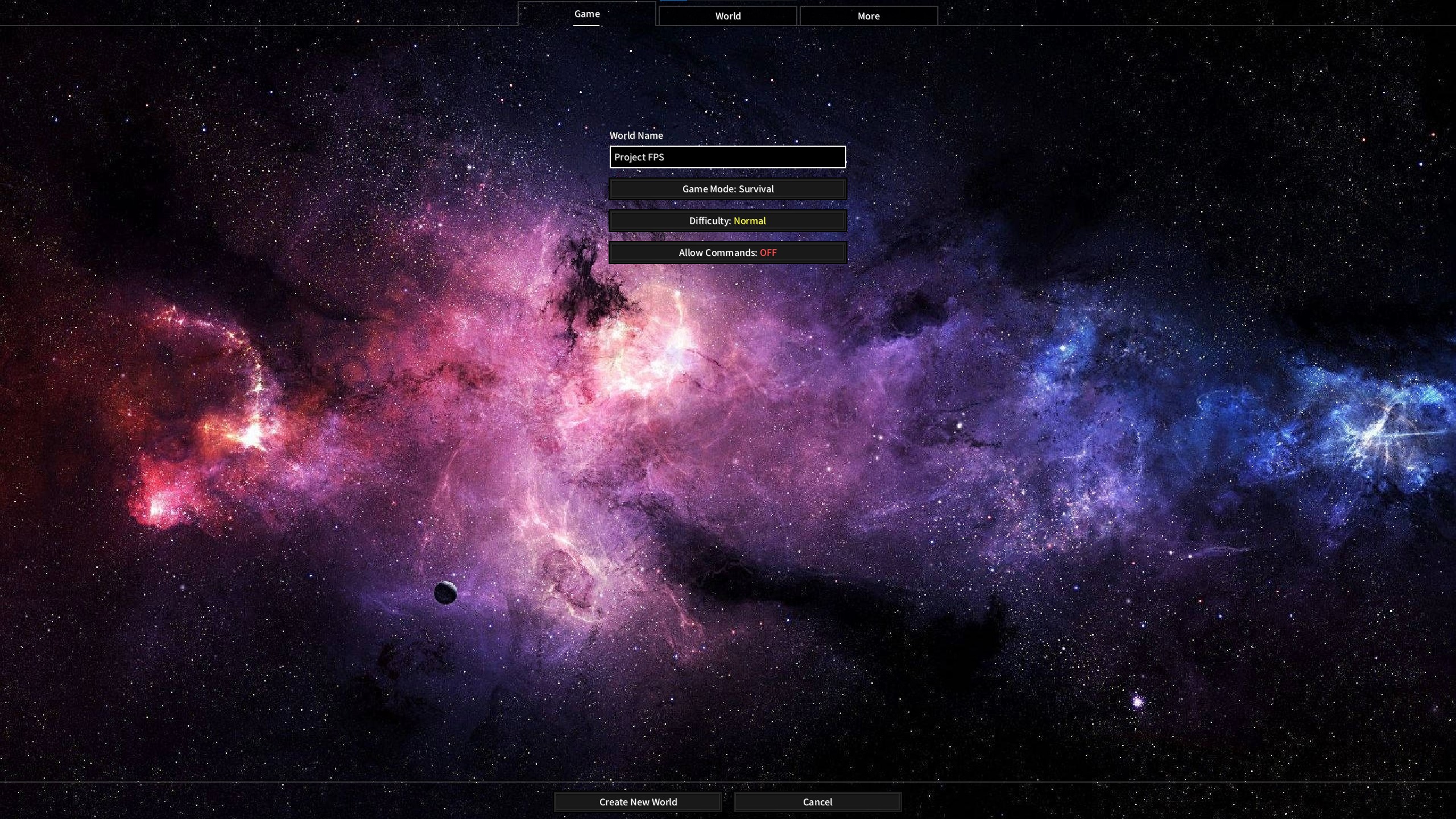 Screenshot des Modpacks Project FPS (1/3)
