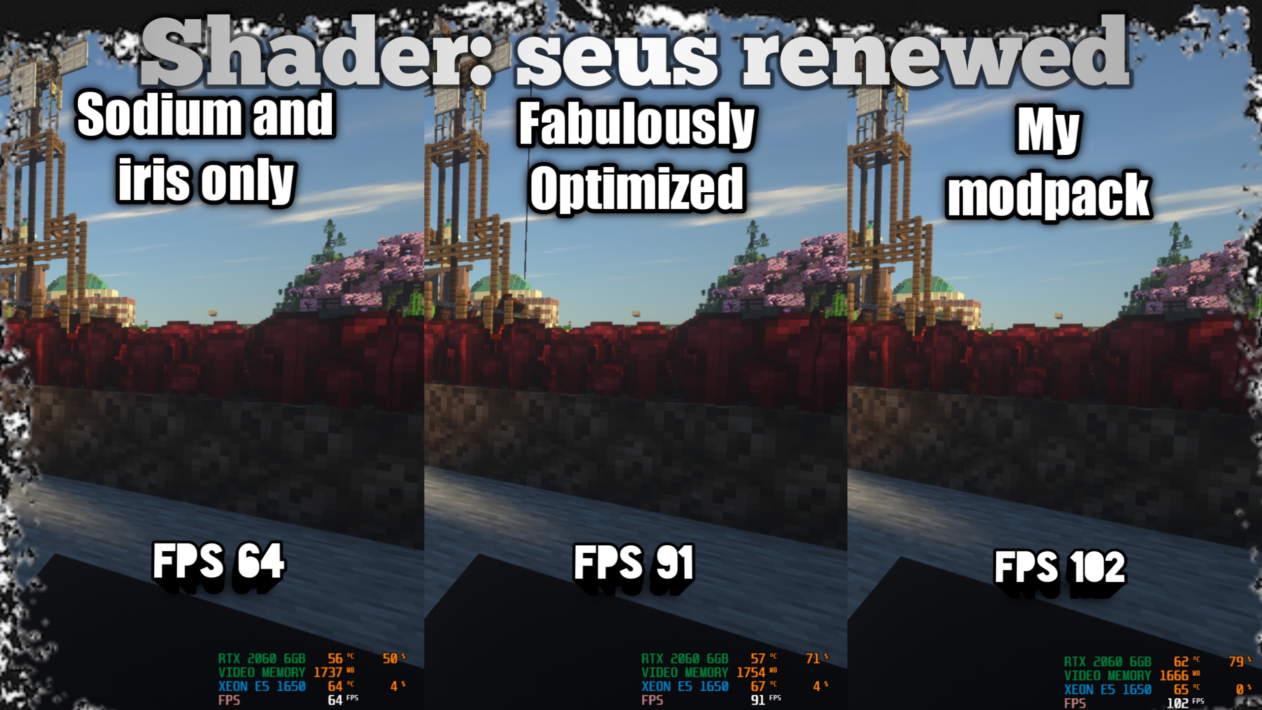 Screenshot modpacku MAX FPS: Optimized (3/3)