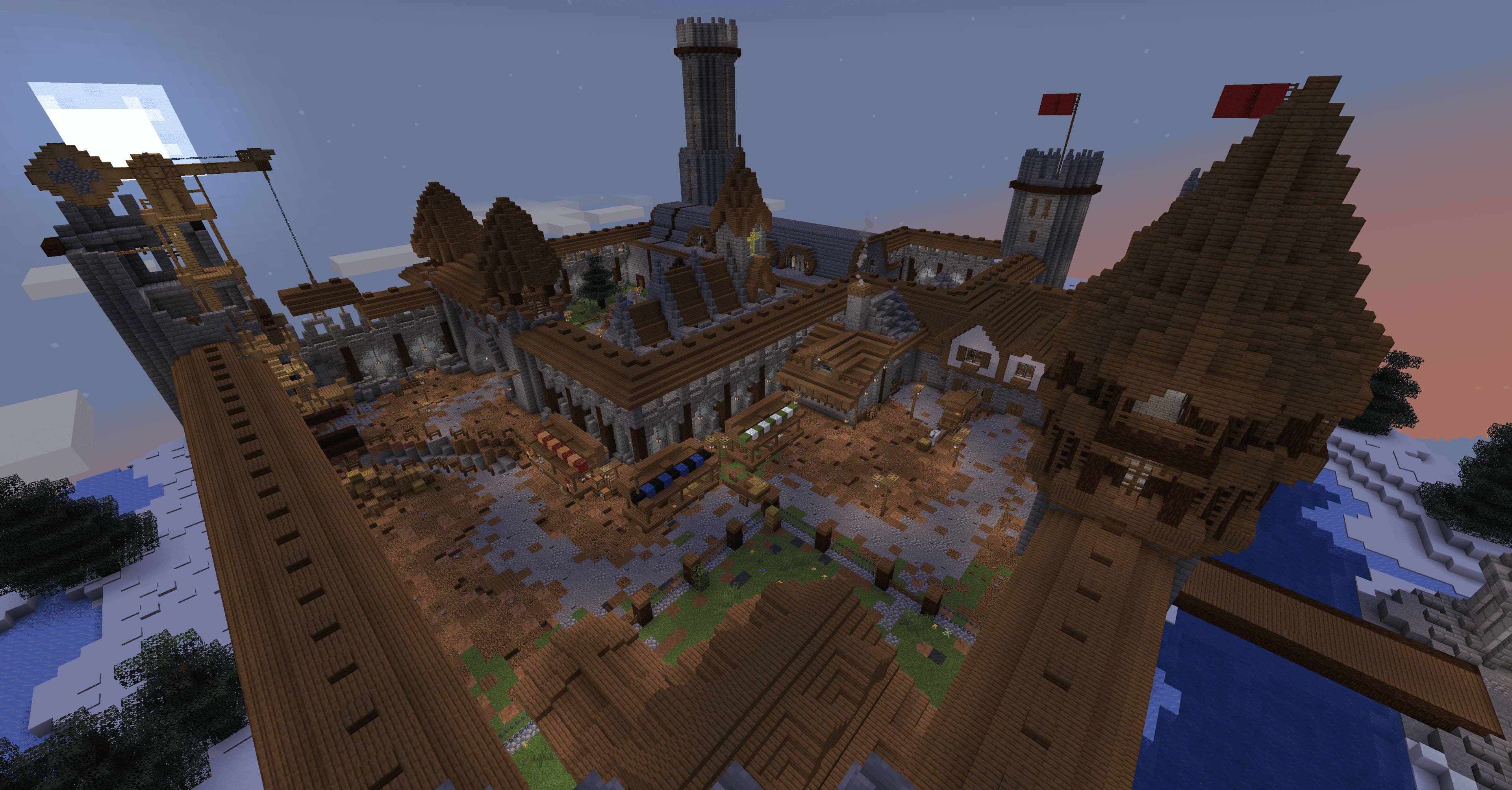 Screenshot des Modpacks Castle - exaroton Parkour Challenge (1/3)