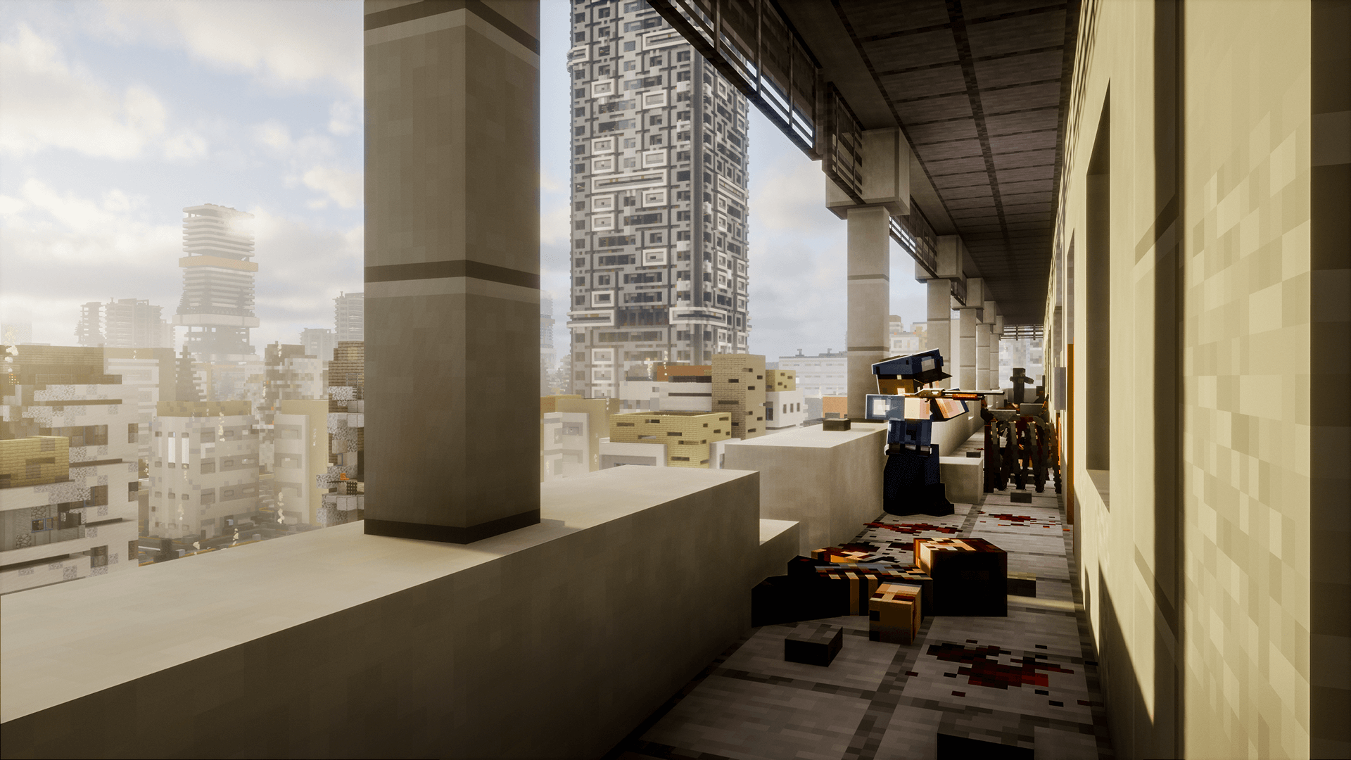Zrzut ekranu modpacka DeceasedCraft - Urban Zombie Apocalypse (1/3)