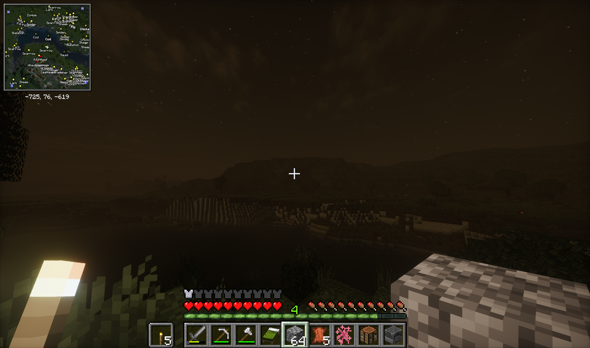 Screenshot modpacku Horror + (2/3)
