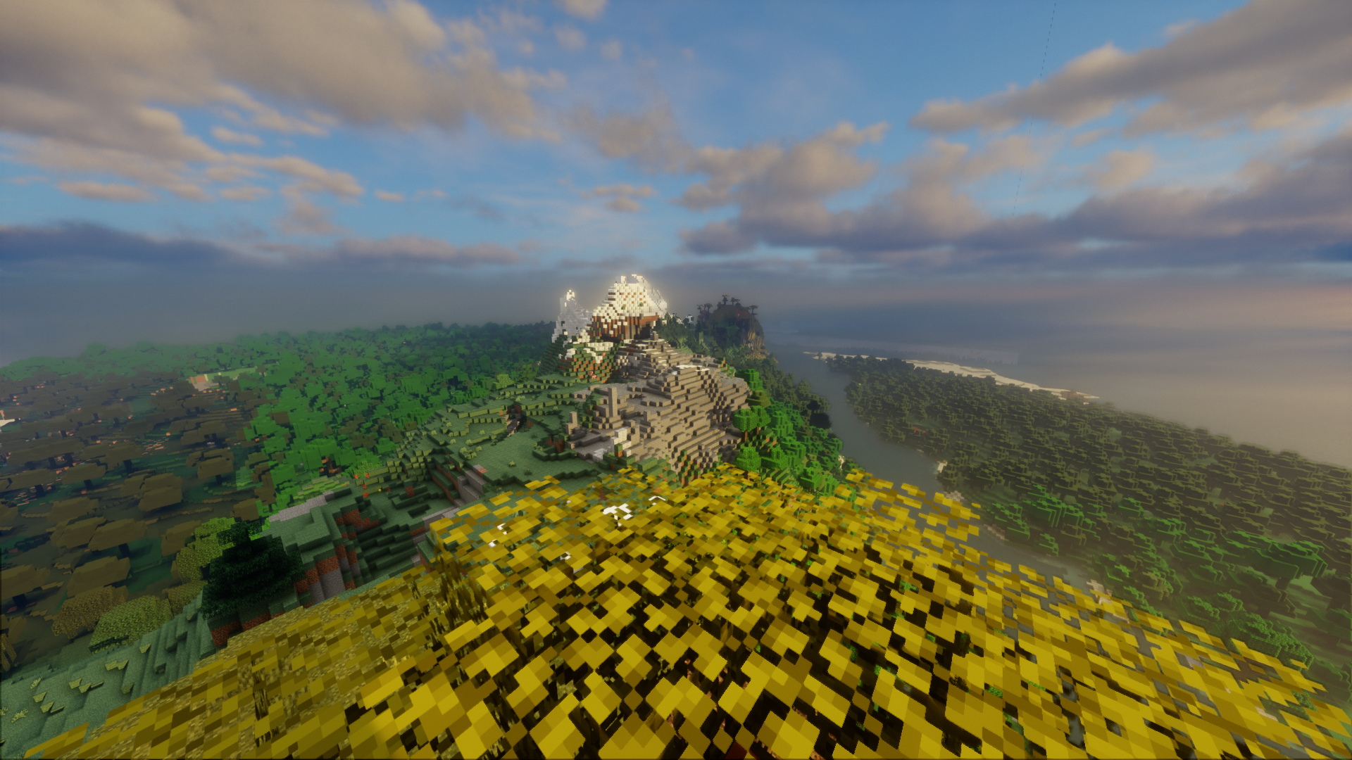 Screenshot des Modpacks Distantly Optimized (1/3)