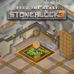 Logo modpacku FTB StoneBlock 3