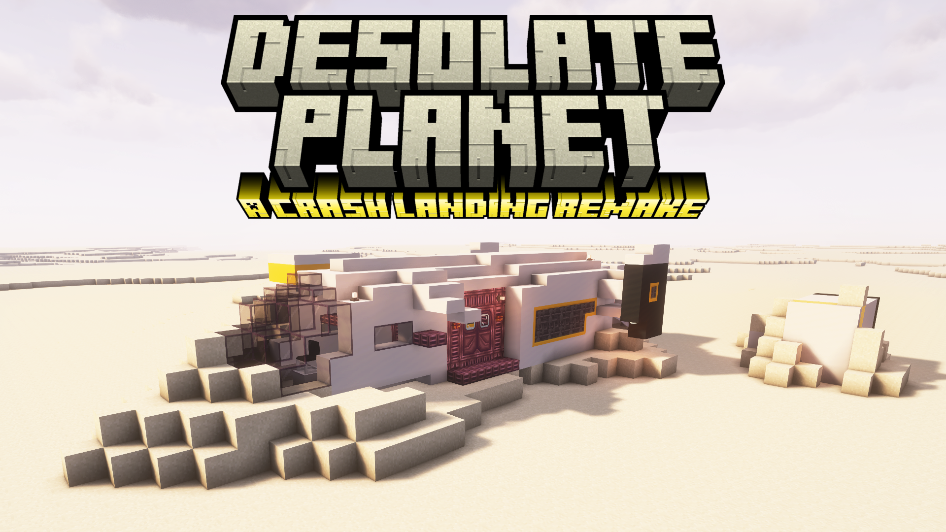 Zrzut ekranu modpacka Desolate Planet - A Crash Landing Remake (1/3)