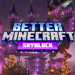 Logo modpacku Better MC Skyblock [BMCS]