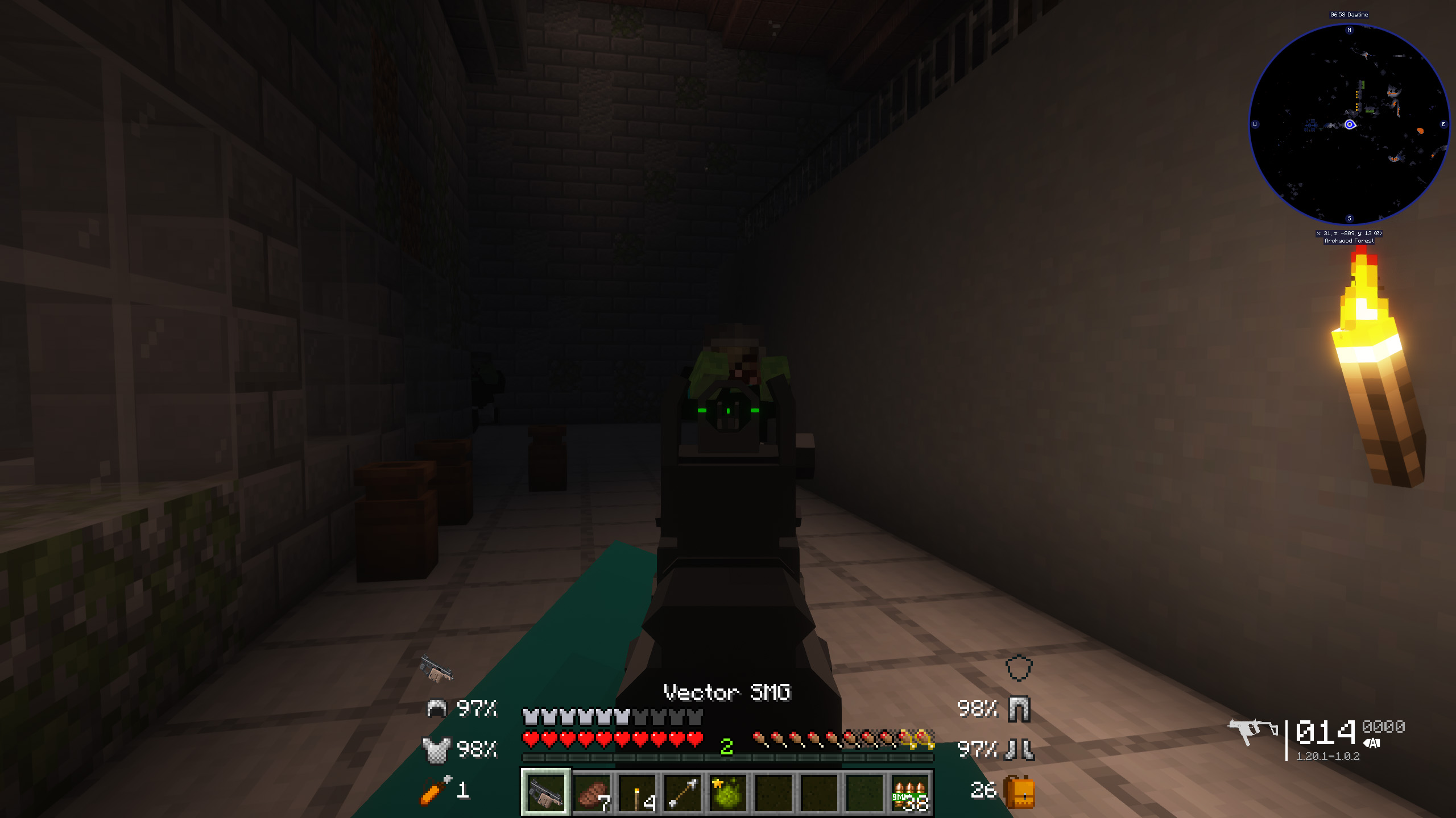 Screenshot des Modpacks The Last War - Guns And Adventure (2/3)