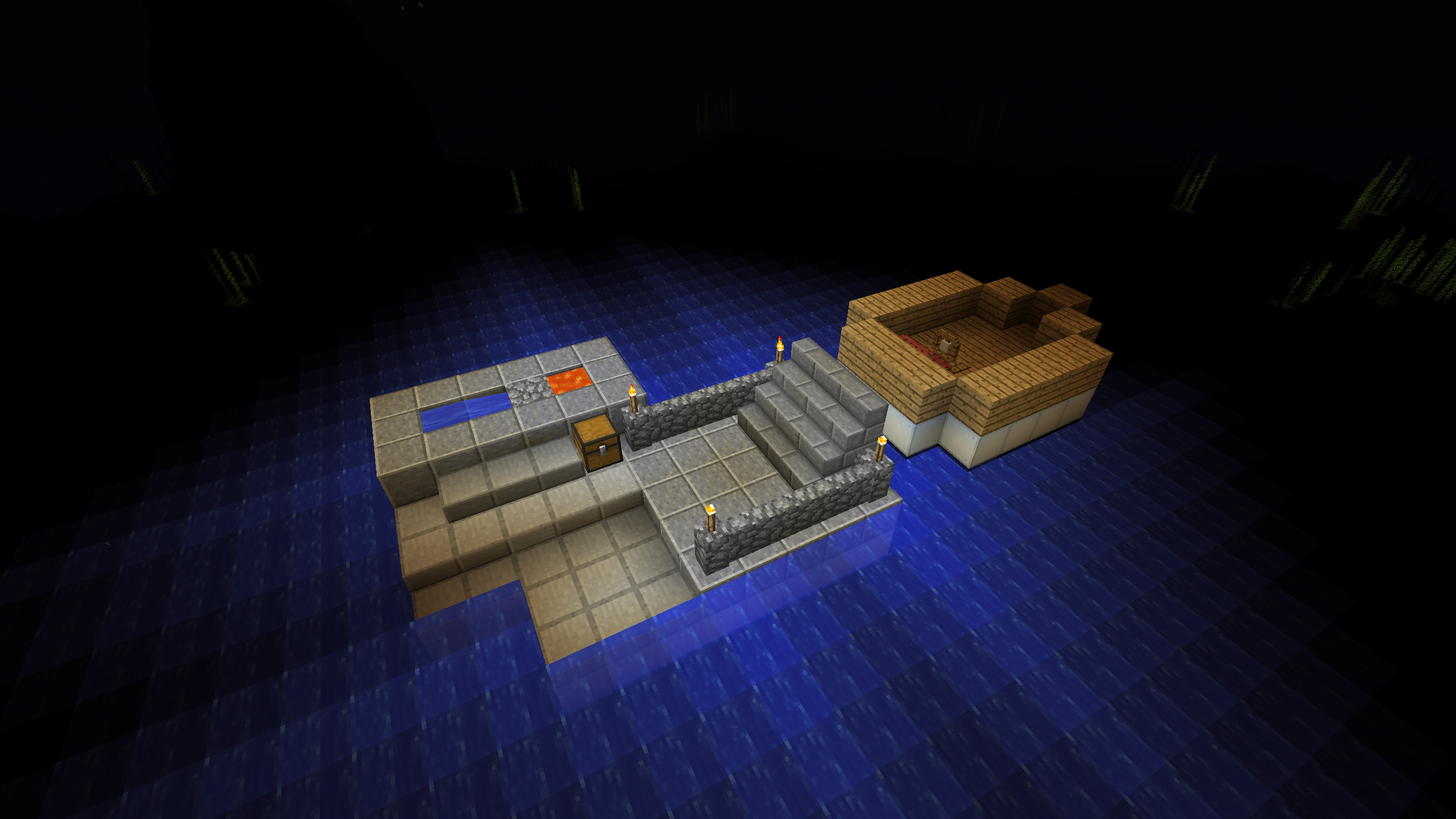 Screenshot modpacku Raft (1/3)
