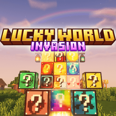 Capture d’écran du modpack Lucky World Invasion (1/3)