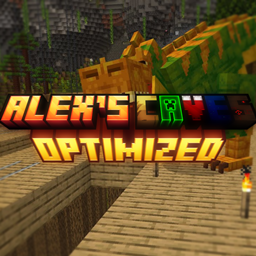 Logo modpacku Alex's Caves Optimized