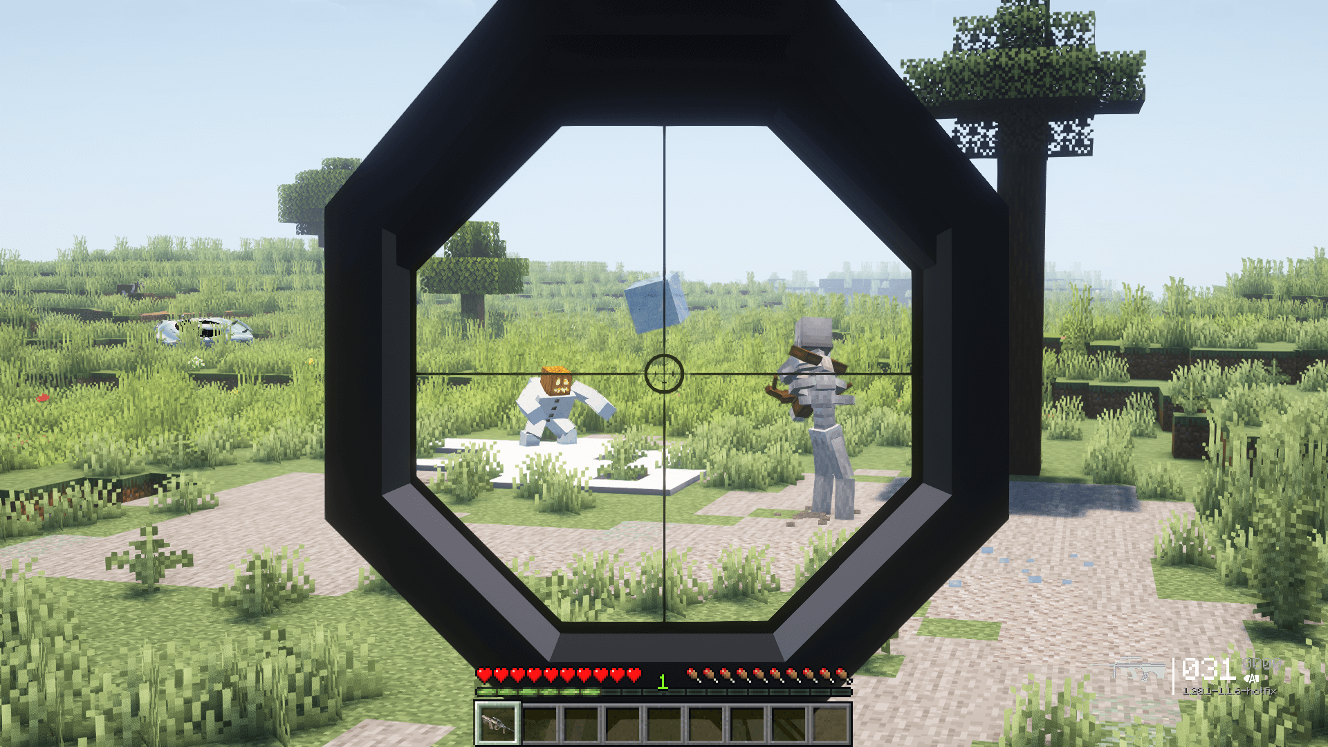 Screenshot des Modpacks Guns, Cars and Morph (1/3)