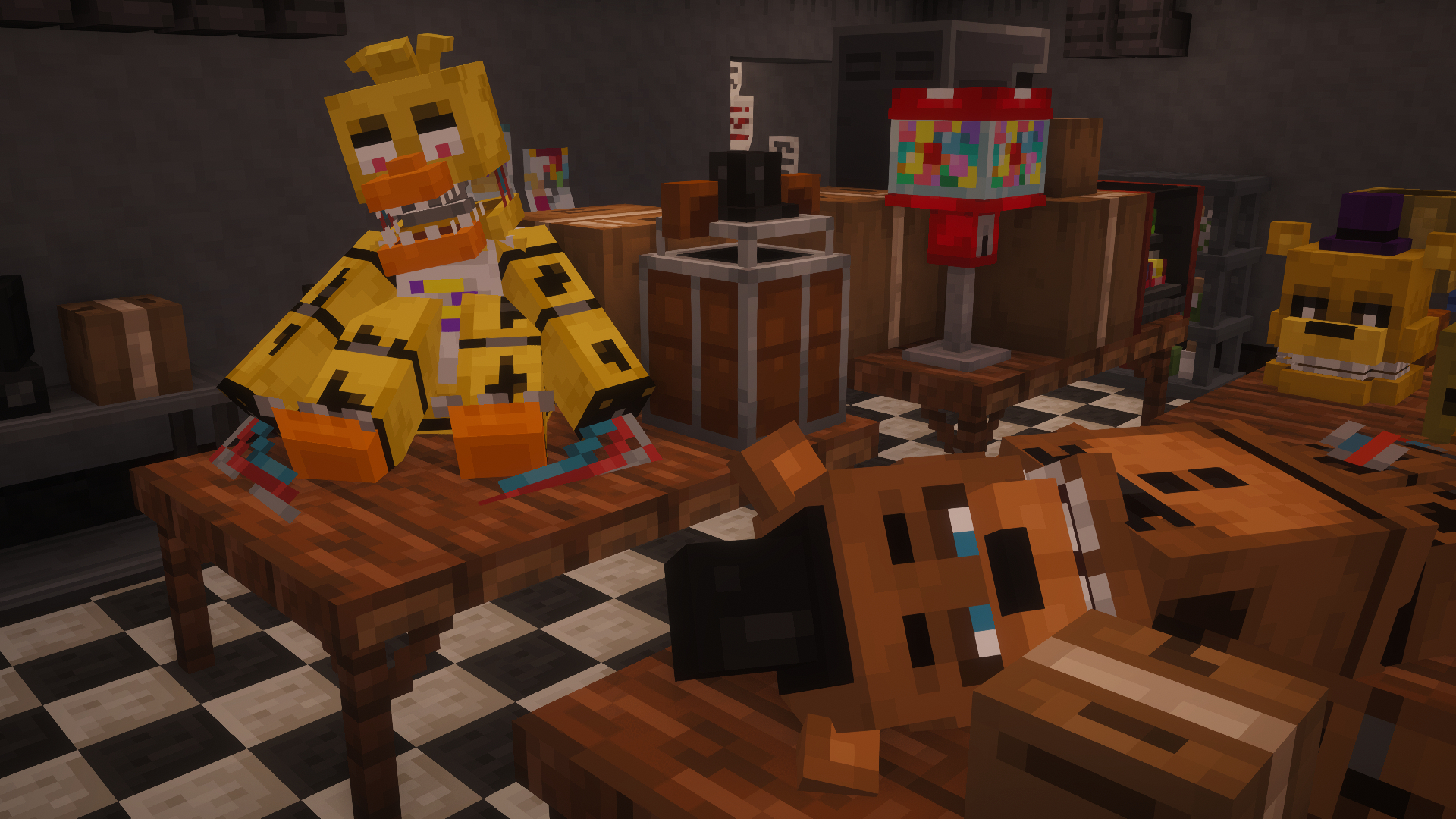 Screenshot des Modpacks Crazy Kitty's FNaF Management Wanted Pack (3/3)