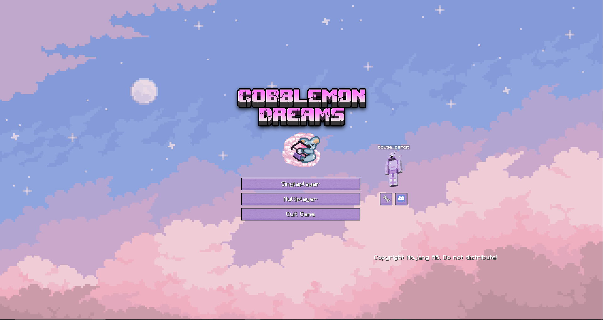 Screenshot des Modpacks Cobblemon Dreams (1/2)