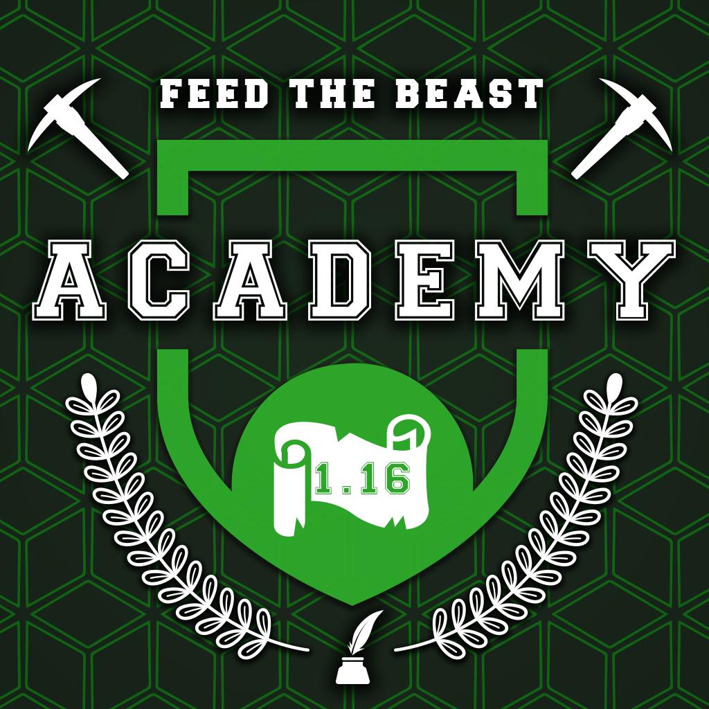 Logo modpacka FTB Academy 1.16