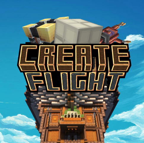 Screenshot des Modpacks create flight (1/3)