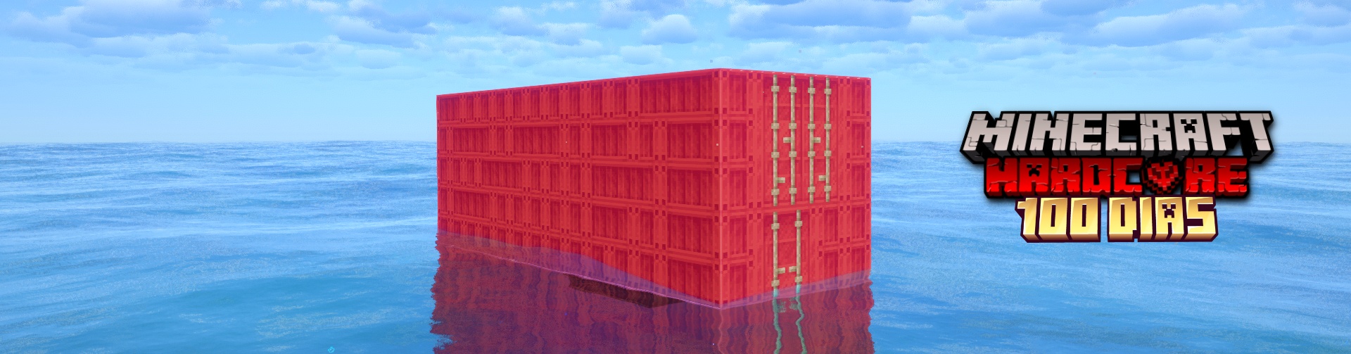 Screenshot des Modpacks 100 days stranded in a container (1/1)