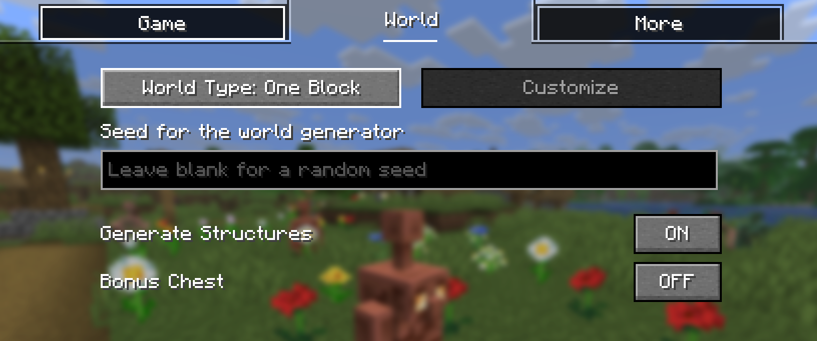 Screenshot des Modpacks One Block Challenge (3/3)