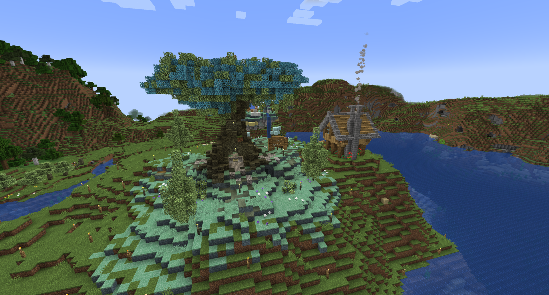 Screenshot des Modpacks The Aether Official Server Modpack (1/1)