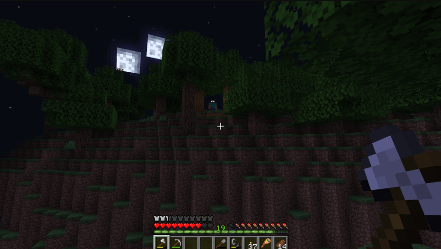 Screenshot modpacku One block horror (3/3)