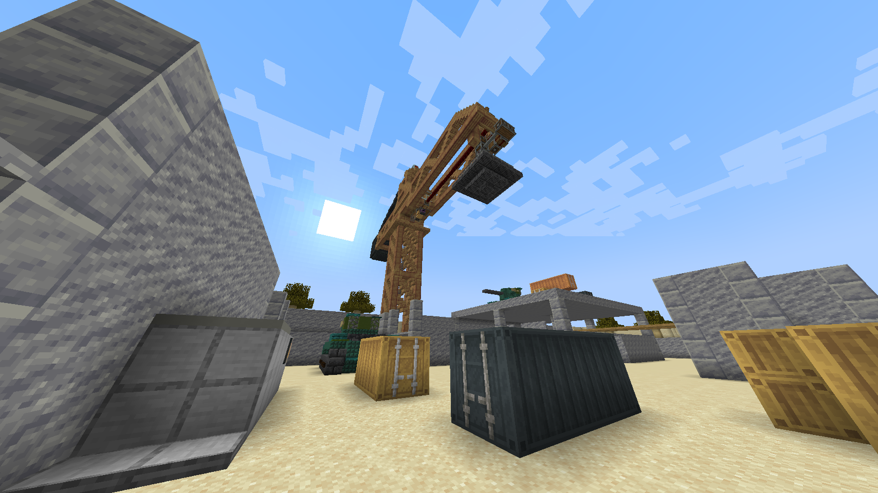 Screenshot des Modpacks Weaponry (1/2)