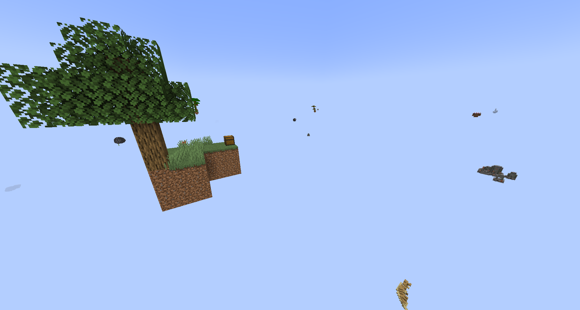 Screenshot des Modpacks Men play Skyblock (1/2)