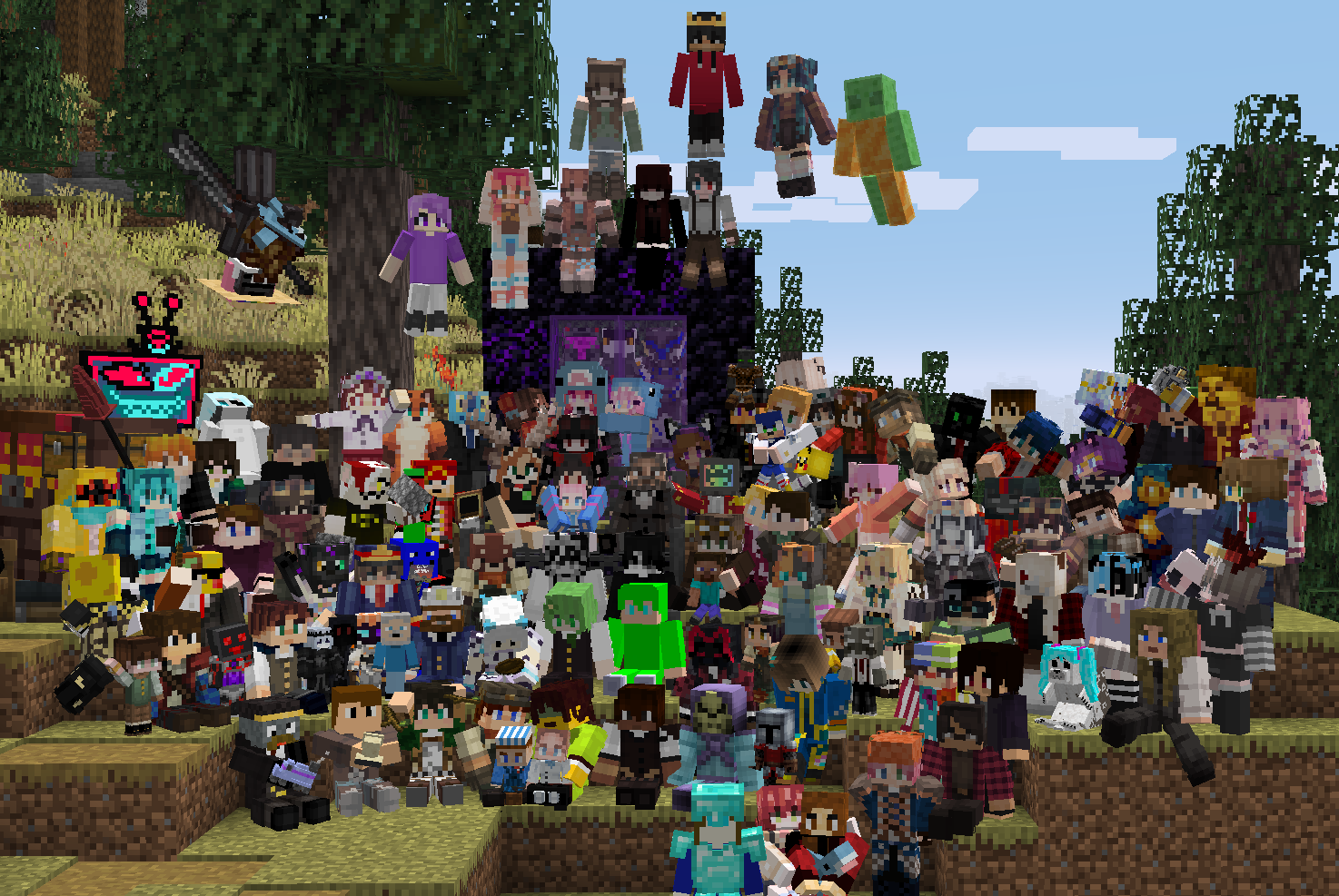 Screenshot des Modpacks Steam 'n' Rails Server Modpack (1/3)