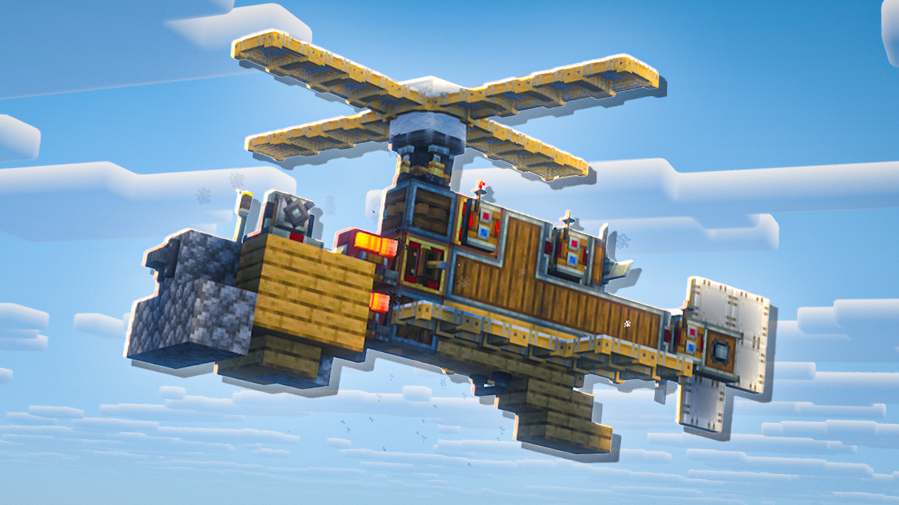 Screenshot modpacku Create: Plane and Simple (2/3)