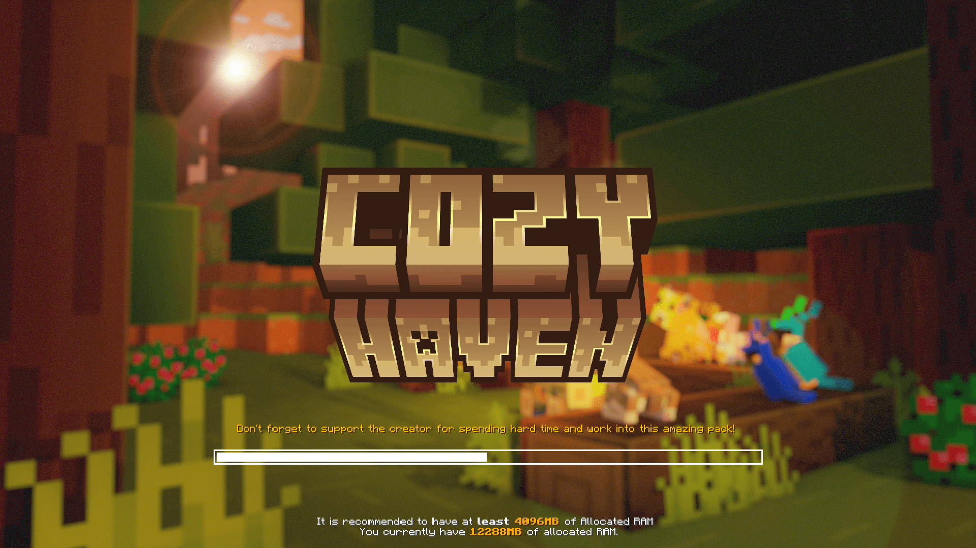 Screenshot modpacku CozyHaven (2/2)