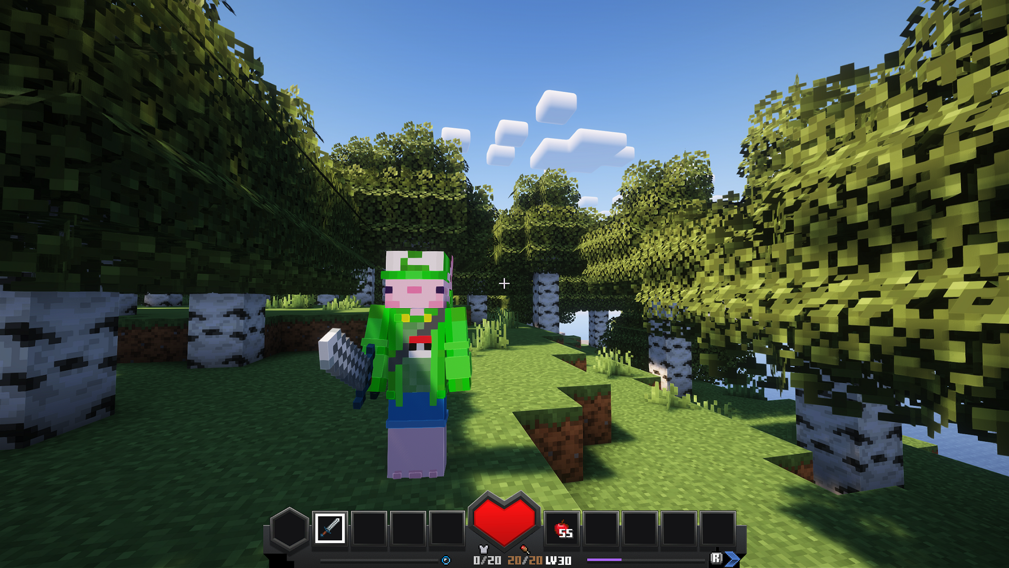 Screenshot des Modpacks MC Java x MC Dungeons (1/1)