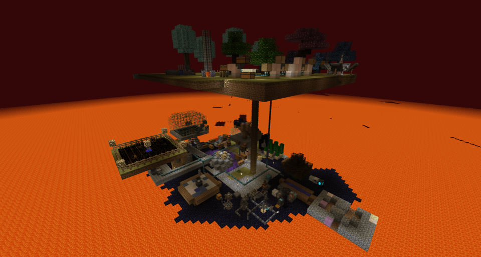 Screenshot modpacku Volcano Block (2/3)