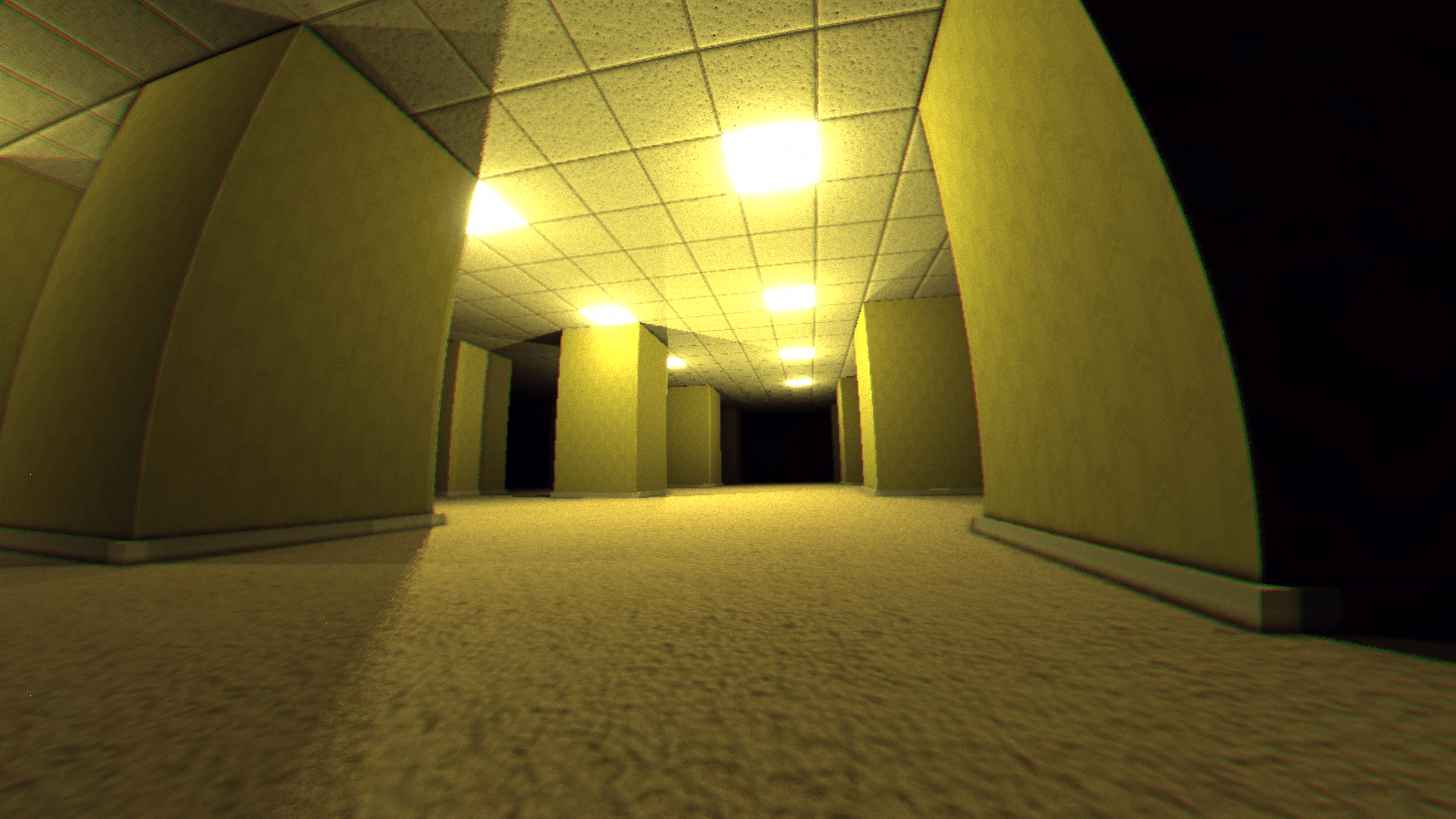 Screenshot des Modpacks Found Footage: The Backrooms (1/1)
